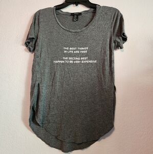 Forever 21 scoop graphic tee